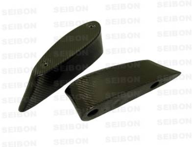Seibon - Subaru Impreza Seibon Carbon Fiber Rear Wing Adapter - RSA0203SBIMP