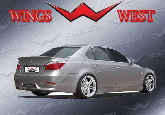 Wings West - BMW 5 Series Wings West VIP Rear Lower Skirt - 890922