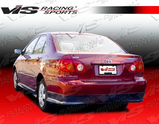 Wings West - Toyota Corolla Wings West Custom Rear Lower Skirt - 890949