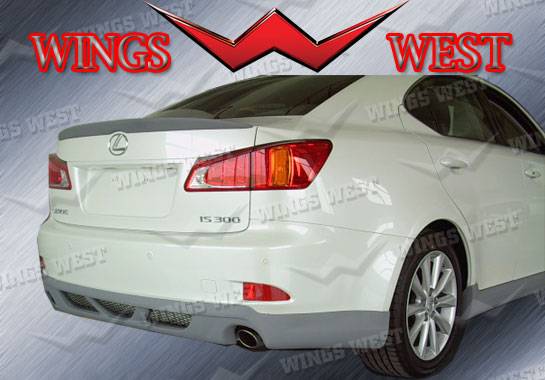 VIS Racing - Lexus IS VIS Racing WW Vip Rear Lip - Polyurethane - 891002