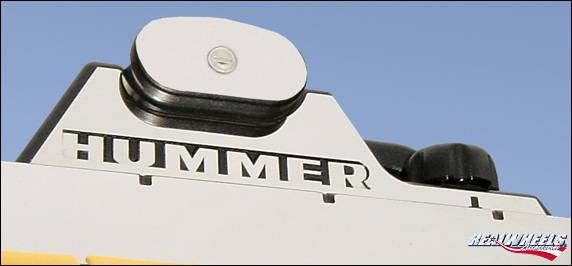 RealWheels - Hummer H3 RealWheels Cross Bar Panel Kit - Polished Stainless Steel - Pair - RW112-1-A0103