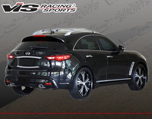 VIS Racing - Infiniti FX VIS Racing RMI Rear Lip - Polyurethane - 09INFX4DRMI-012P