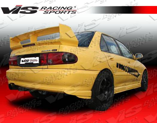 VIS Racing - Mitsubishi Mirage 4DR VIS Racing Evolution-3 Rear Addon - 93MTMIR4DEVO3-012