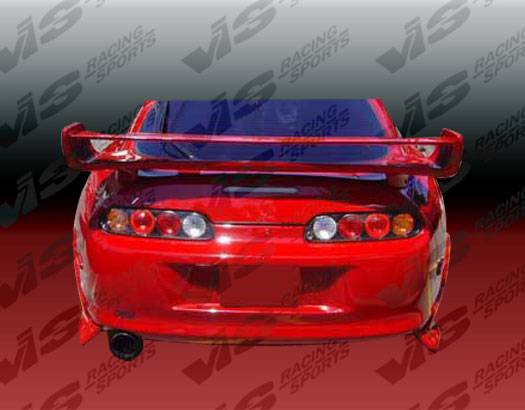 VIS Racing - Toyota Supra VIS Racing Ballistix Rear Addon - 93TYSUP2DBX-012