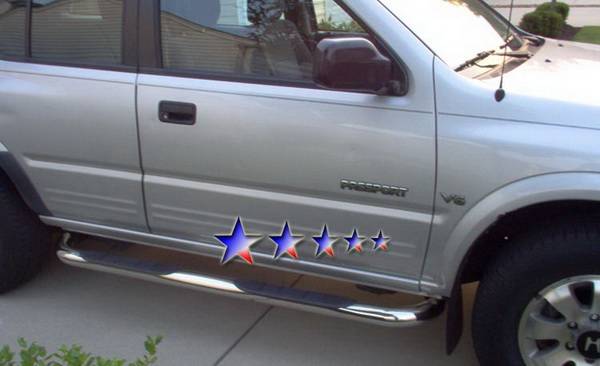 APS - Isuzu Rodeo APS Side Step Nerf Bars - IB2125