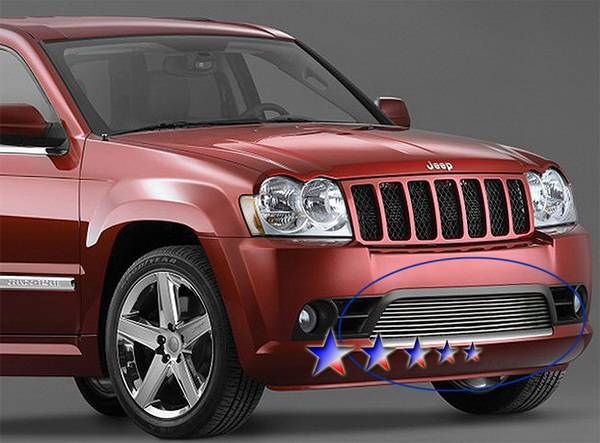 APS - Jeep Grand Cherokee APS Billet Grille - Bumper - Stainless Steel - J66605S