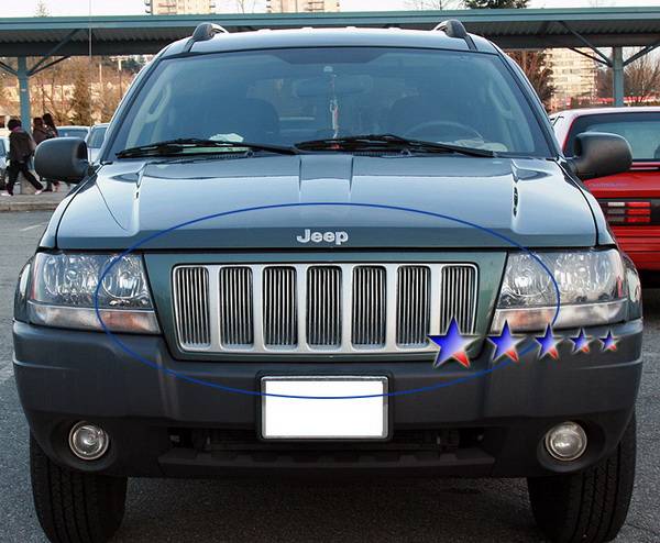 APS - Jeep Grand Cherokee APS Billet Grille - Upper - Aluminum - J85491V