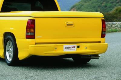 Xenon - Chevrolet Silverado Xenon Rear Bumper Cover - 4198
