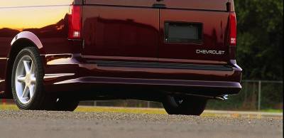 Xenon - Chevrolet Astro Xenon Rear Bumper Wrap - 5654