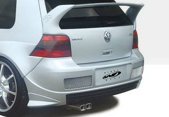 Wings West - Volkswagen Golf Wings West G-Spec Rear Bumper Cover - 890712