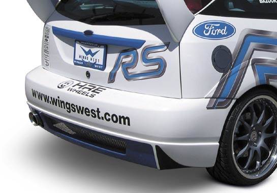 VIS Racing - Ford Focus VIS Racing WRC Rear Bumper - 890841