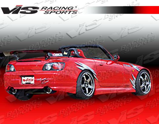 VIS Racing - Honda S2000 VIS Racing G-Speed Type 1 Rear Bumper - 00HDS2K2DGSP1-002