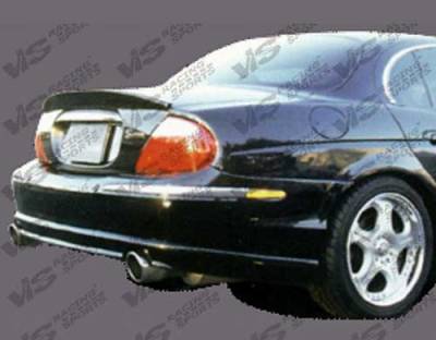 VIS Racing - Jaguar S Type VIS Racing Invader-2 Rear Lip - 00JAST4DINV2-012