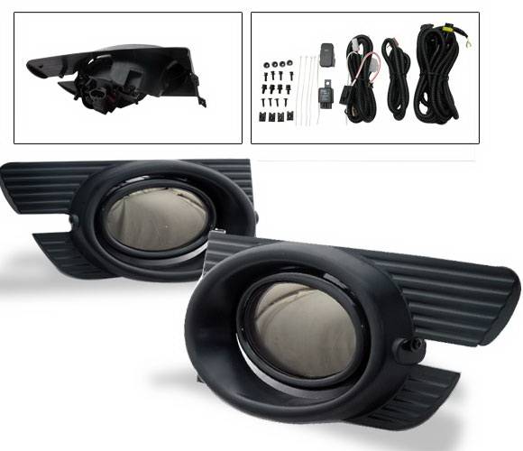 4CarOption - Honda Accord 4DR 4CarOption Fog Light Kit - LHF-HA01-SM