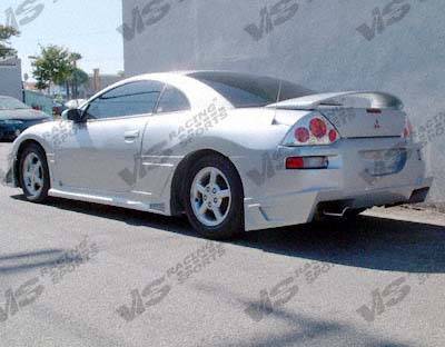 VIS Racing - Mitsubishi Eclipse VIS Racing Battle Z Rear Bumper - 00MTECL2DBZ-002
