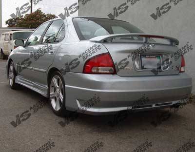 VIS Racing - Nissan Sentra VIS Racing Octane Rear Bumper - 00NSSEN4DOCT-002