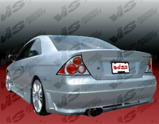 VIS Racing - Honda Civic 2DR VIS Racing Octane Rear Bumper - 01HDCVC2DOCT-002