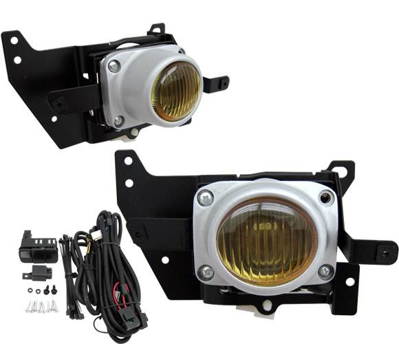 4CarOption - Honda Civic 2DR 4CarOption Fog Light Kit - LHF-HC923-ION