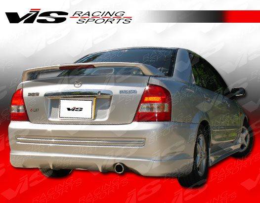 Mazda Protege VIS Racing Techno R Rear Bumper - 01MZ3234DTNR-002