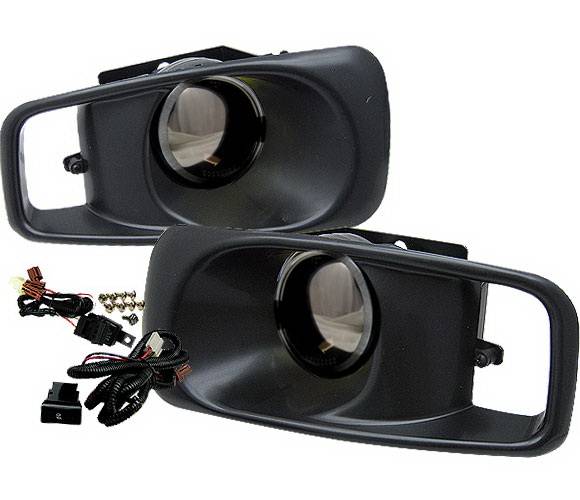 4 Car Option - Honda Civic 4 Car Option Fog Light Kit - Smoke - LHF-HC99-SM