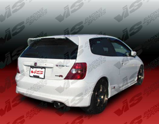 VIS Racing - Honda Civic HB VIS Racing Type R Rear Lip - 02HDCVCHBTYR-012