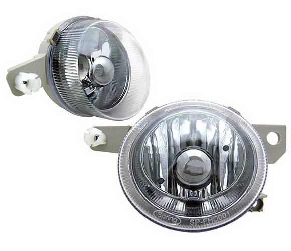 4 Car Option - Honda Del Sol 4 Car Option Fog Light Kit - Smoke - LHF-HD93SM