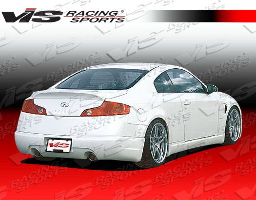VIS Racing - Infiniti G35 2DR VIS Racing Wings Rear Lip - 03ING352DWIN-012