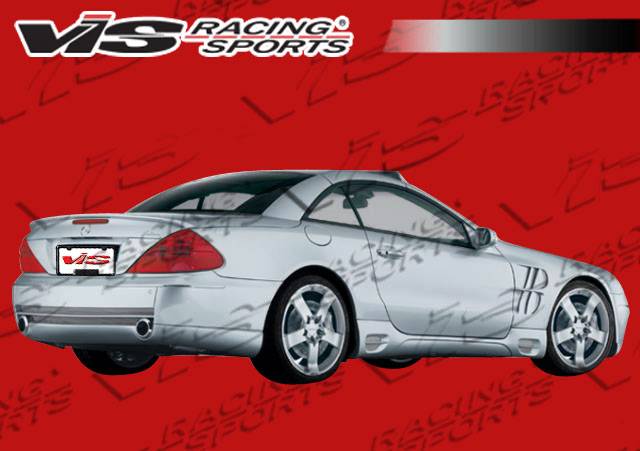 VIS Racing - Mercedes-Benz SL VIS Racing Laser F1 Rear Bumper - 03MER2302DLF1-002