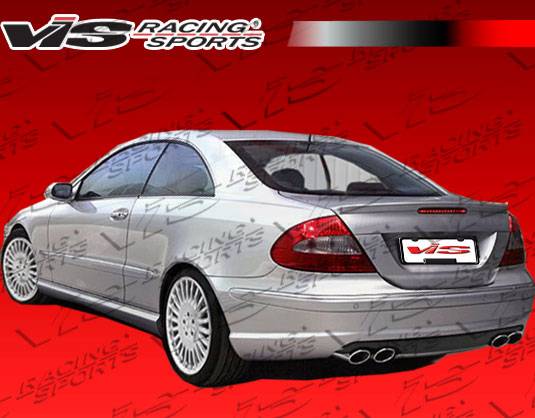 VIS Racing - Mercedes-Benz CLK VIS Racing Euro Tech Rear Bumper - 03MEW2092DET-002
