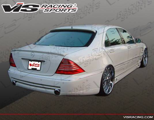 VIS Racing - Mercedes-Benz S Class VIS Racing Laser F1 Rear Bumper - 03MEW2204DLSF1-002