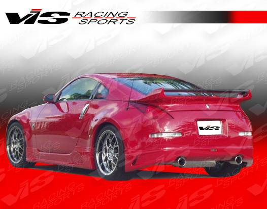 VIS Racing - Nissan 350Z VIS Racing J Speed Rear Lip - 03NS3502DJSP-012