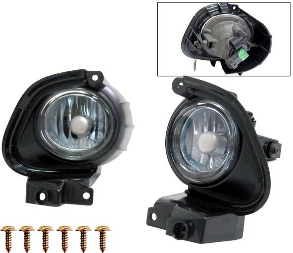 4 Car Option - Mazda RX-8 4 Car Option Fog Light Kit - Blue - LHF-MRX8-BL