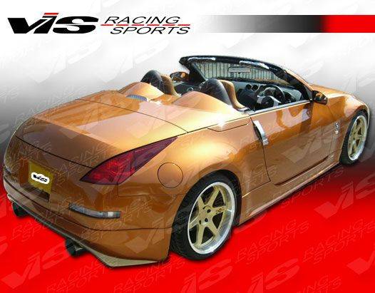 VIS Racing - Nissan 350Z VIS Racing V Spec Rear Lip - 03NS3502DVSC-012