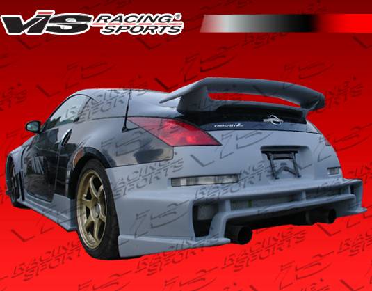 VIS Racing. - Nissan 350Z VIS Racing Z34 Conversion Rear Bumper - 03NS3502DZ34-002