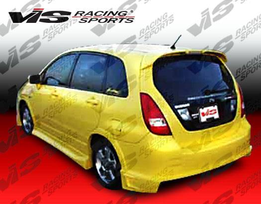 VIS Racing - Suzuki Aerio VIS Racing Striker Rear Bumper - 03SZAER4DSTR-002