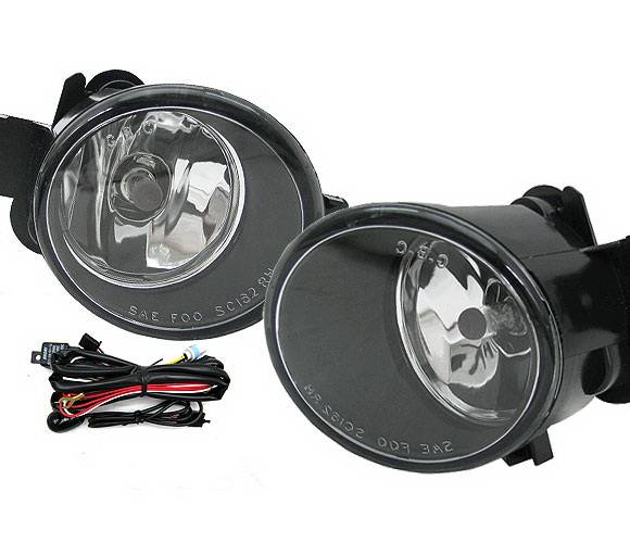 4 Car Option - Nissan Sentra 4 Car Option Fog Light Kit - Clear - LHF-NS04C