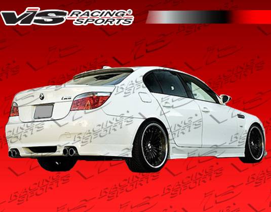 VIS Racing - BMW 5 Series VIS Racing Euro Tech Rear Lip - 04BME60M54DET-012