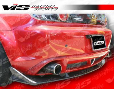 VIS Racing - Mazda RX-8 VIS Racing A Spec Rear Lip - 04MZRX82DASC-012