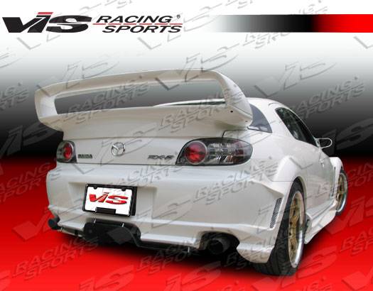 Mazda RX-8 VIS Racing J Speed Rear Bumper - 04MZRX82DJSP-002