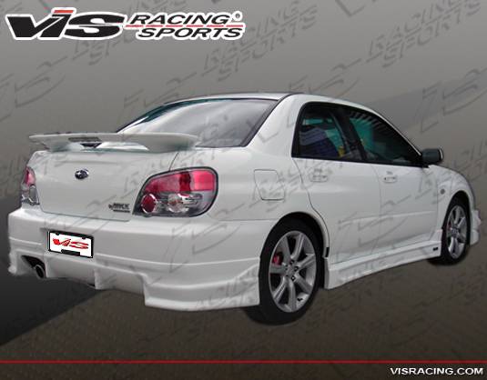 VIS Racing - Subaru WRX VIS Racing Demon Rear Bumper - 04SBWRX4DDEM-002