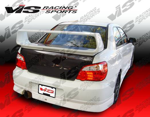 VIS Racing - Subaru WRX VIS Racing GTC Rear Bumper - 04SBWRX4DGTC-002