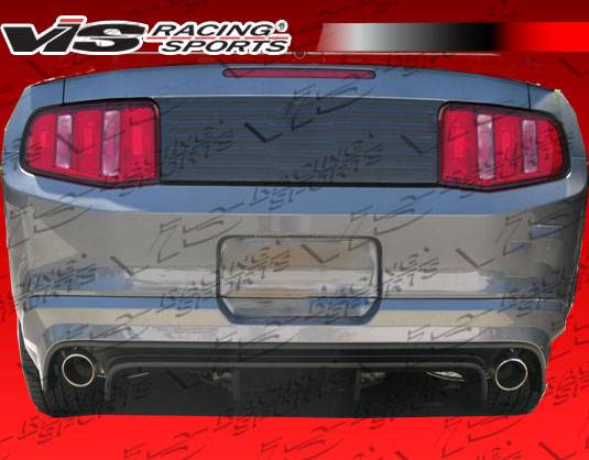 VIS Racing - Ford Mustang VIS Racing Burn out Rear Bumper - 05FDMUS2DBO-002