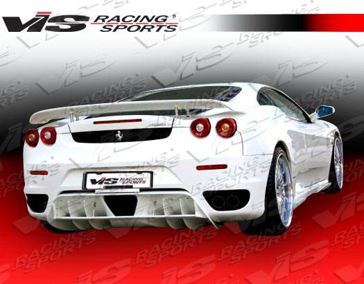 VIS Racing - Ferrari F430 VIS Racing Euro Tech Rear Lip - 05FR4302DET-012
