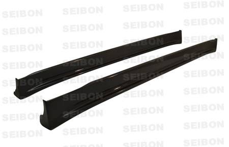 Seibon - Lexus IS Seibon TA Style Carbon Fiber Side Skirts - SS0003LXIS-TA