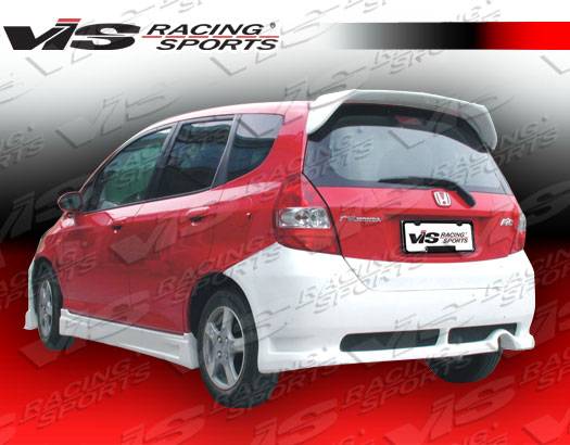 VIS Racing. - Honda Fit VIS Racing N1 Rear Bumper - 07HDFIT4DN1-002