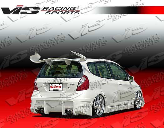 VIS Racing - Honda Fit VIS Racing Sense Rear Bumper - 07HDFIT4DSEN-002