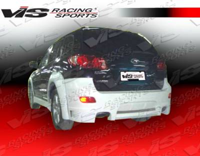 VIS Racing - Hyundai Santa Fe VIS Racing Outcast Rear Bumper - 07HYSAN4DOC-002