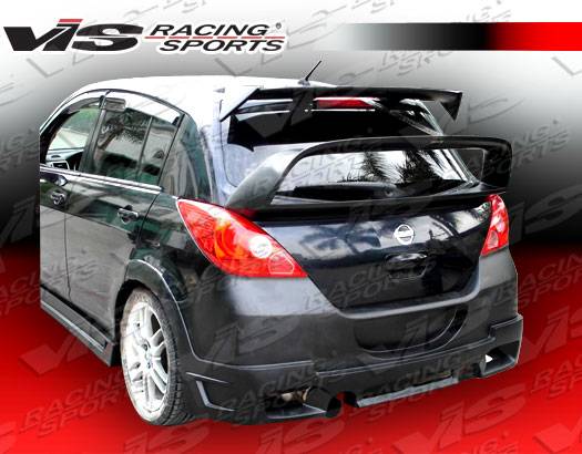 VIS Racing - Nissan Versa VIS Racing Rally Rear Bumper - 07NSVERHBRAL-002