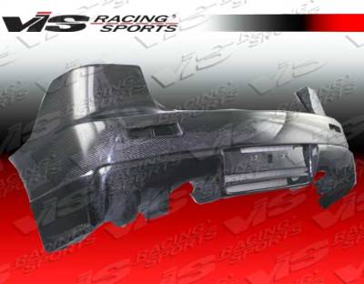 VIS Racing - Mitsubishi Lancer VIS Racing OEM Rear Bumper - Carbon Fiber - 08MTEV104DOE-002C