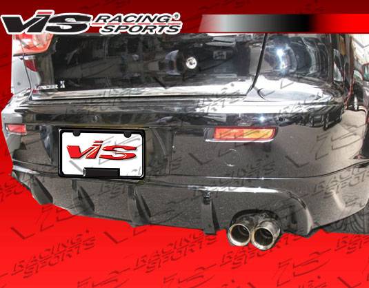 VIS Racing - Mitsubishi Lancer VIS Racing Rally Rear Lip - 08MTLAN4DRAL-012
